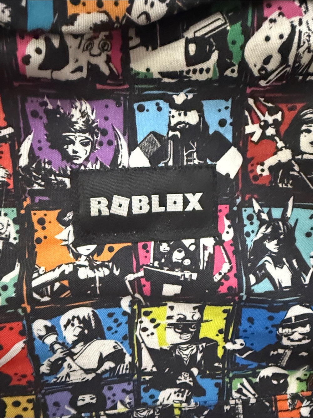 Kids Multicolor Graphic Backpack - Picture 2 of 3
